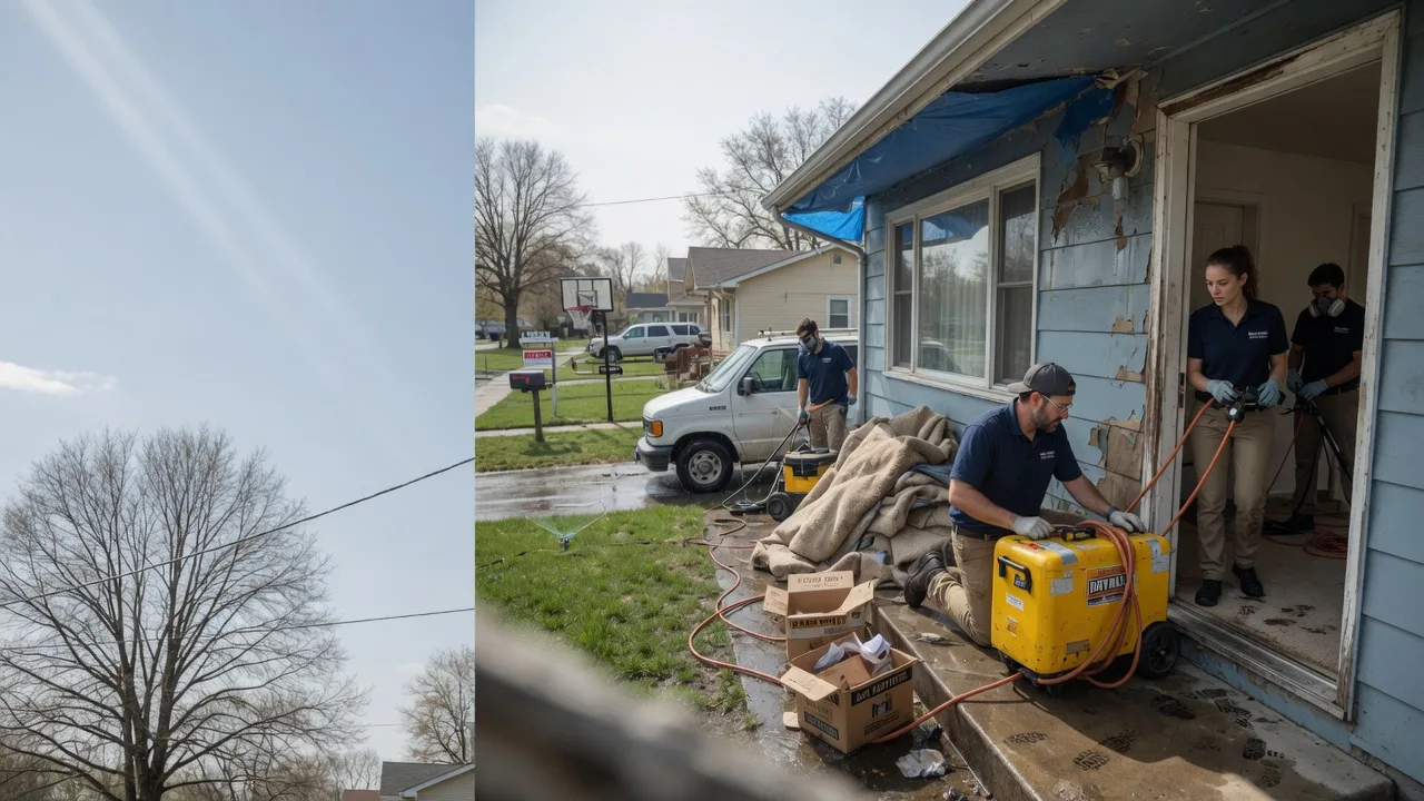 Basement Flood Cleanup in Bradshaw, NE near me